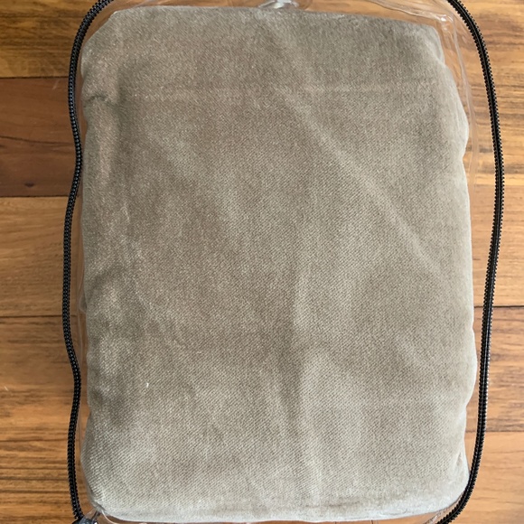 Suite 109 Twin Brown Velvet Bedskirt - Picture 2 of 3